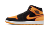 Air Jordan 1 Mid Fat Tongue Black Orange