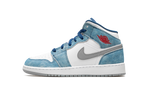 Air Jordan 1 Mid SE French Blue Light Steel