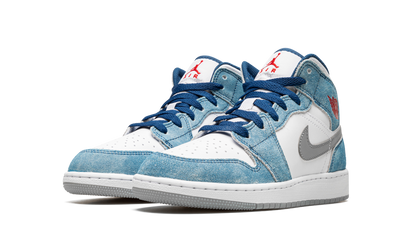 Air Jordan 1 Mid SE French Blue Light Steel