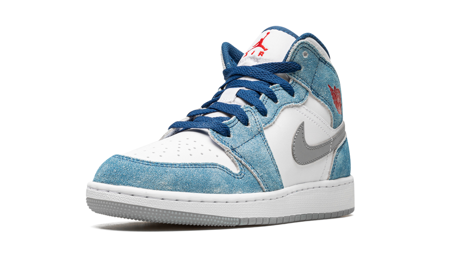 Air Jordan 1 Mid SE French Blue Light Steel