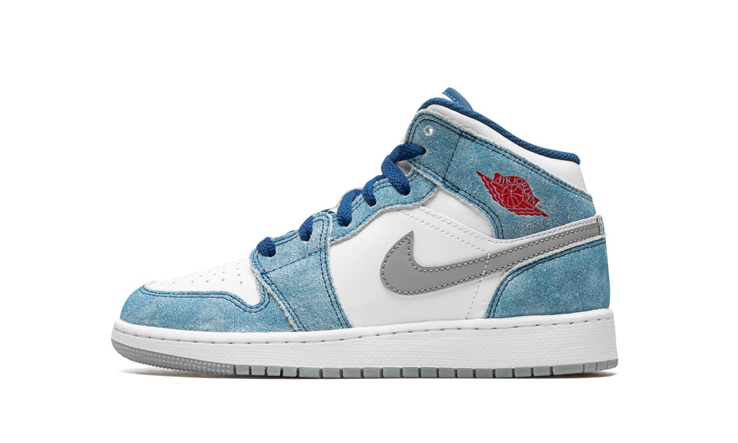 Air Jordan 1 Mid SE French Blue Light Steel