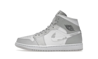Air Jordan 1 Mid Grey Camo