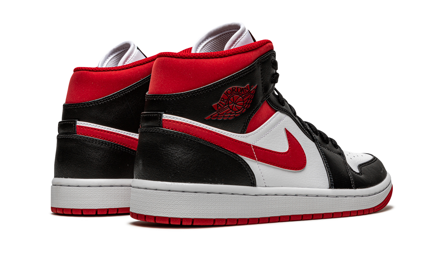 Air Jordan 1 Mid Gym Red Black White