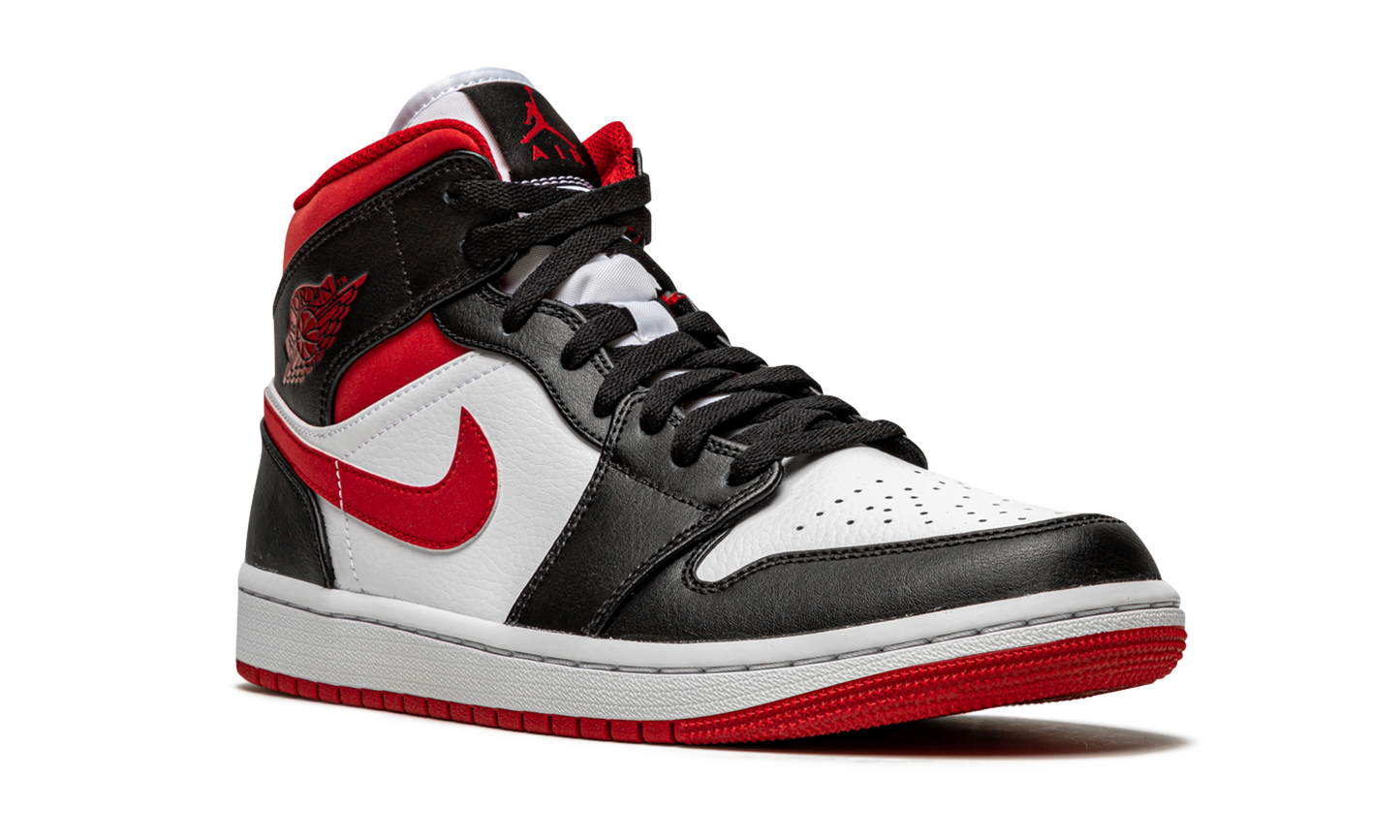 Air Jordan 1 Mid Gym Red Black White