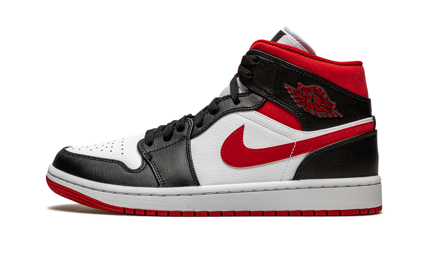 Air Jordan 1 Mid Gym Red Black White