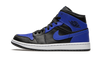 Air Jordan 1 Mid Hyper Royal Tumbled Leather