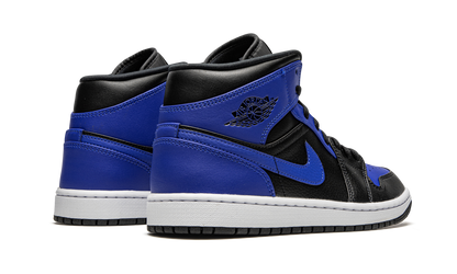 Air Jordan 1 Mid Hyper Royal Tumbled Leather