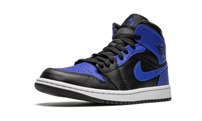 Air Jordan 1 Mid Hyper Royal Tumbled Leather