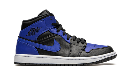 Air Jordan 1 Mid Hyper Royal Tumbled Leather