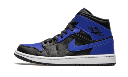 Air Jordan 1 Mid Hyper Royal Tumbled Leather