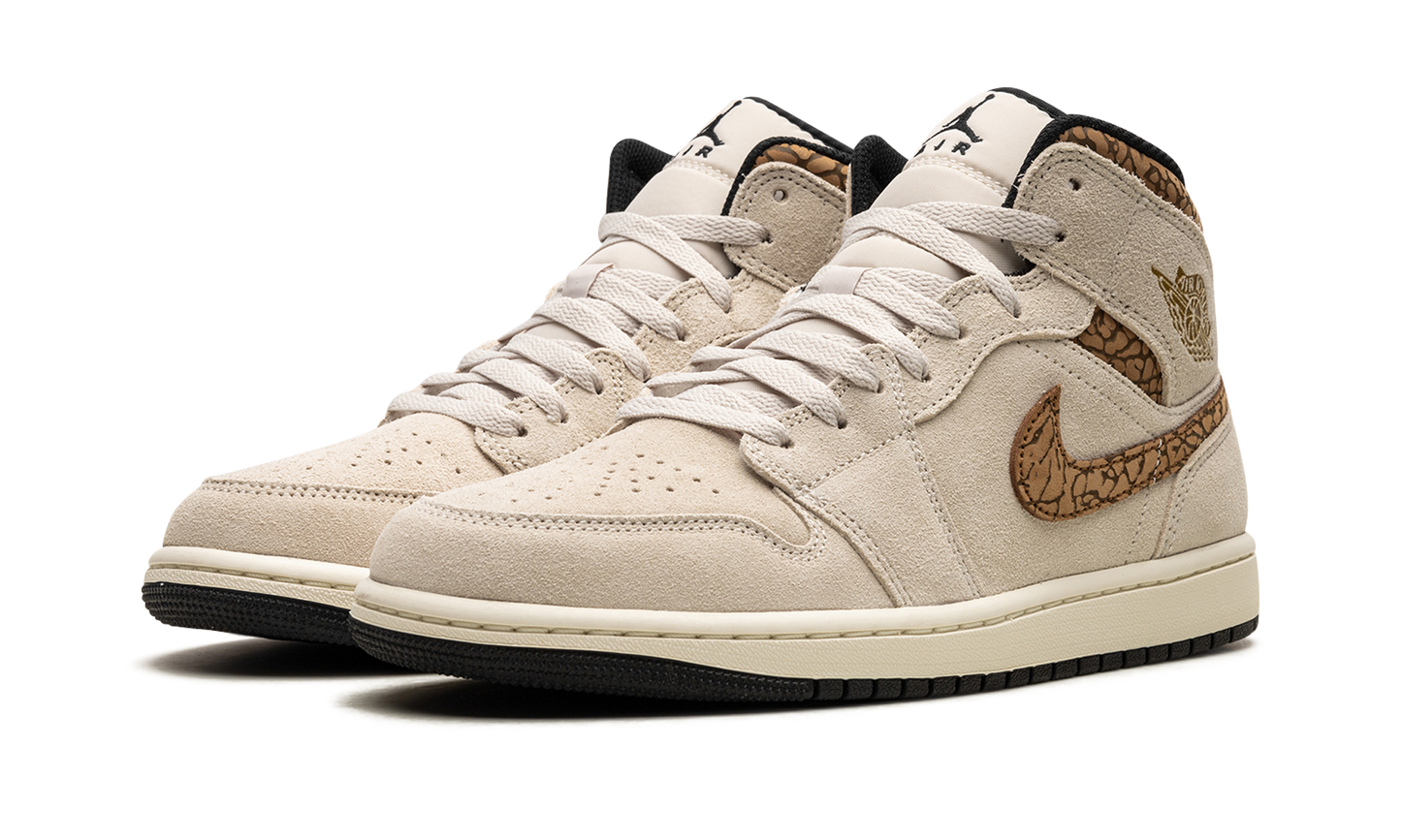 Air Jordan 1 Mid SE Brown Elephant