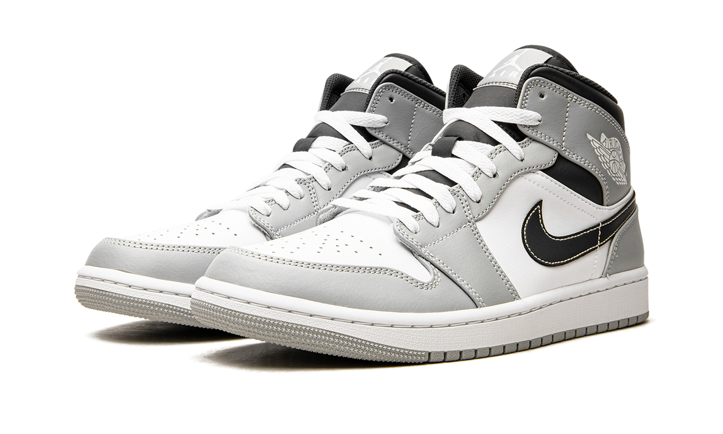 Air Jordan 1 Mid Light Smoke Grey Anthracite