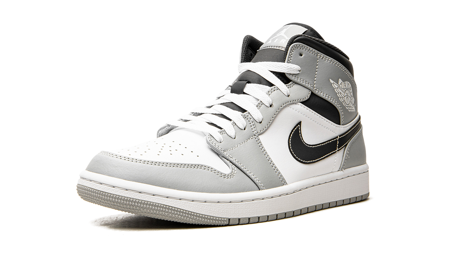Air Jordan 1 Mid Light Smoke Grey Anthracite