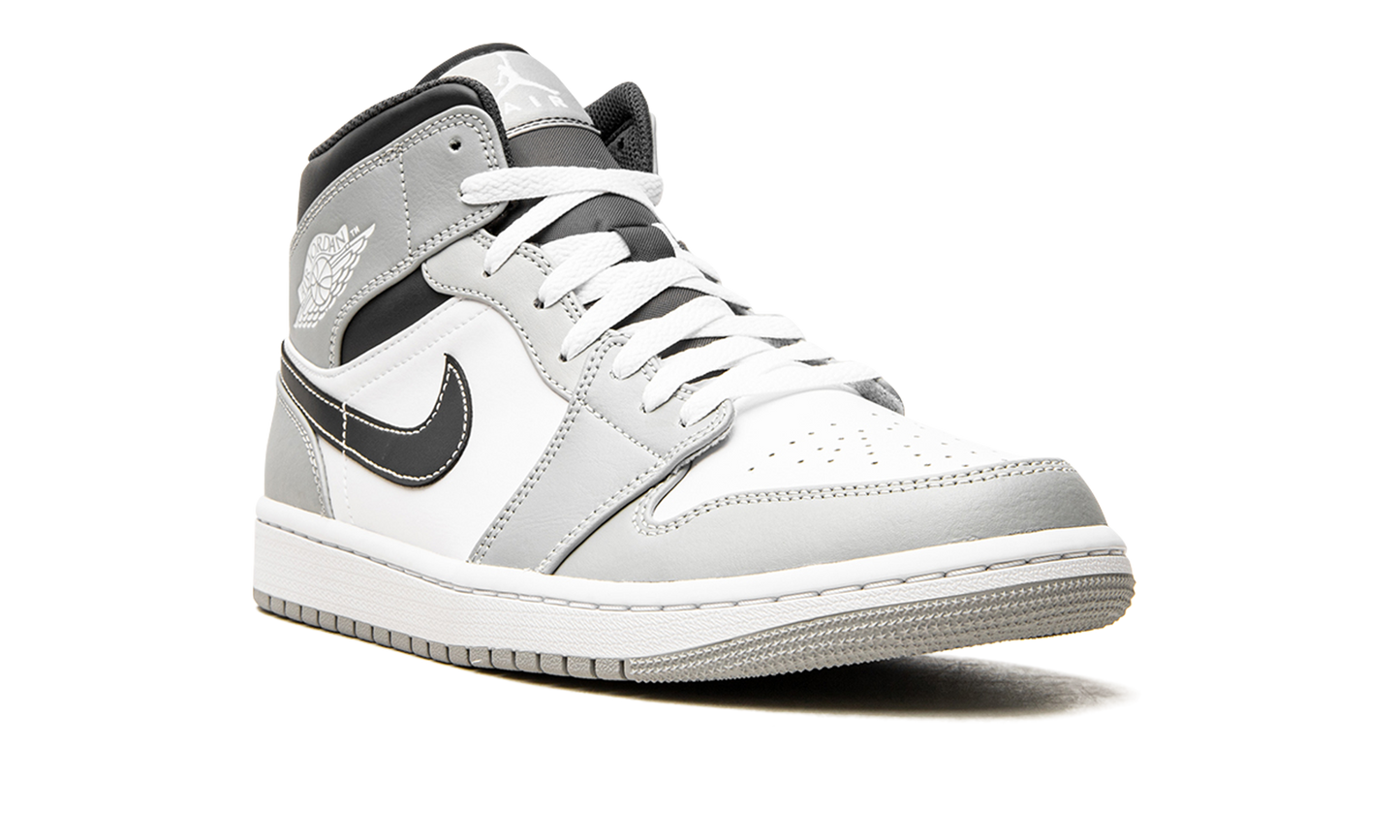 Air Jordan 1 Mid Light Smoke Grey Anthracite