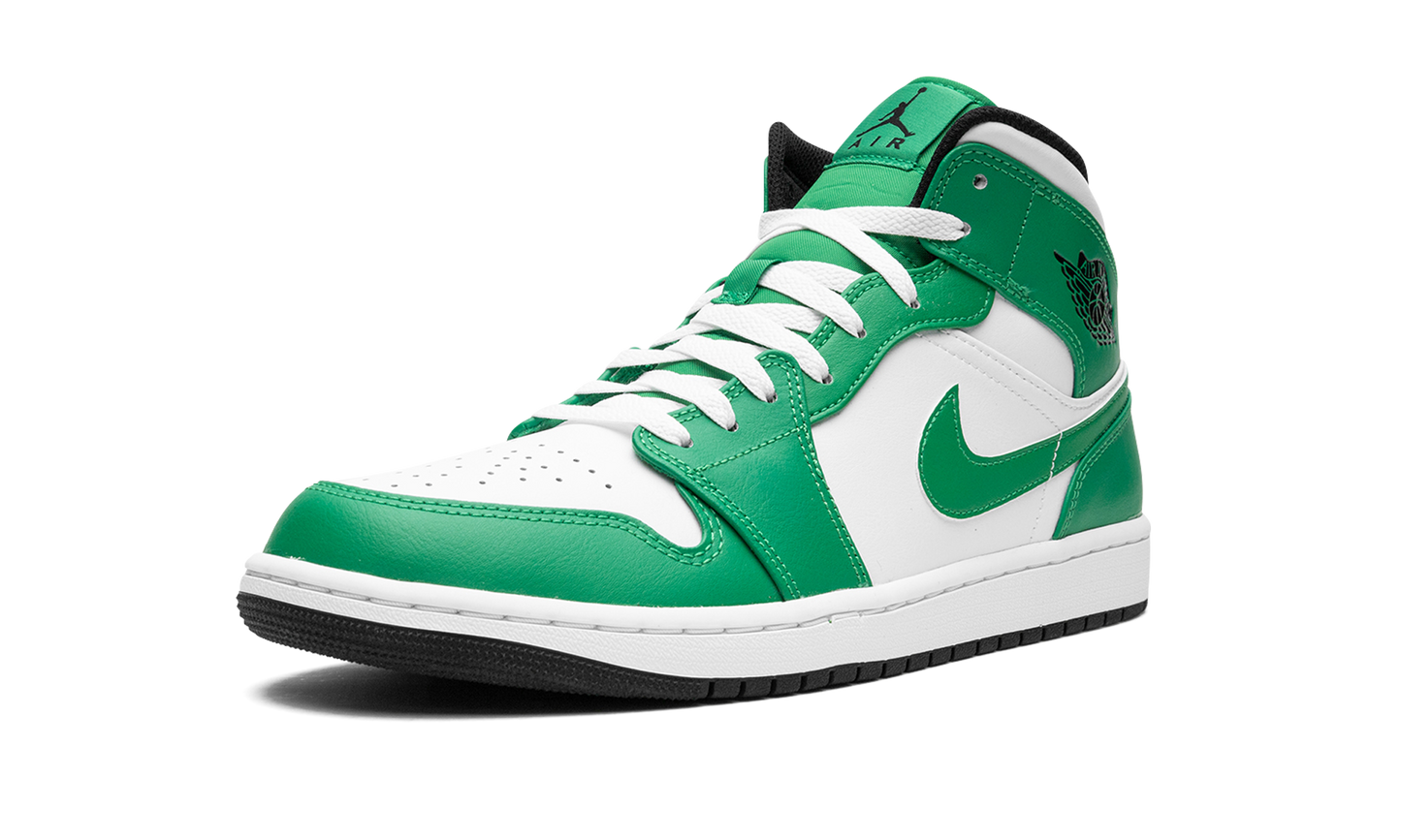 Air Jordan 1 Mid Lucky Green