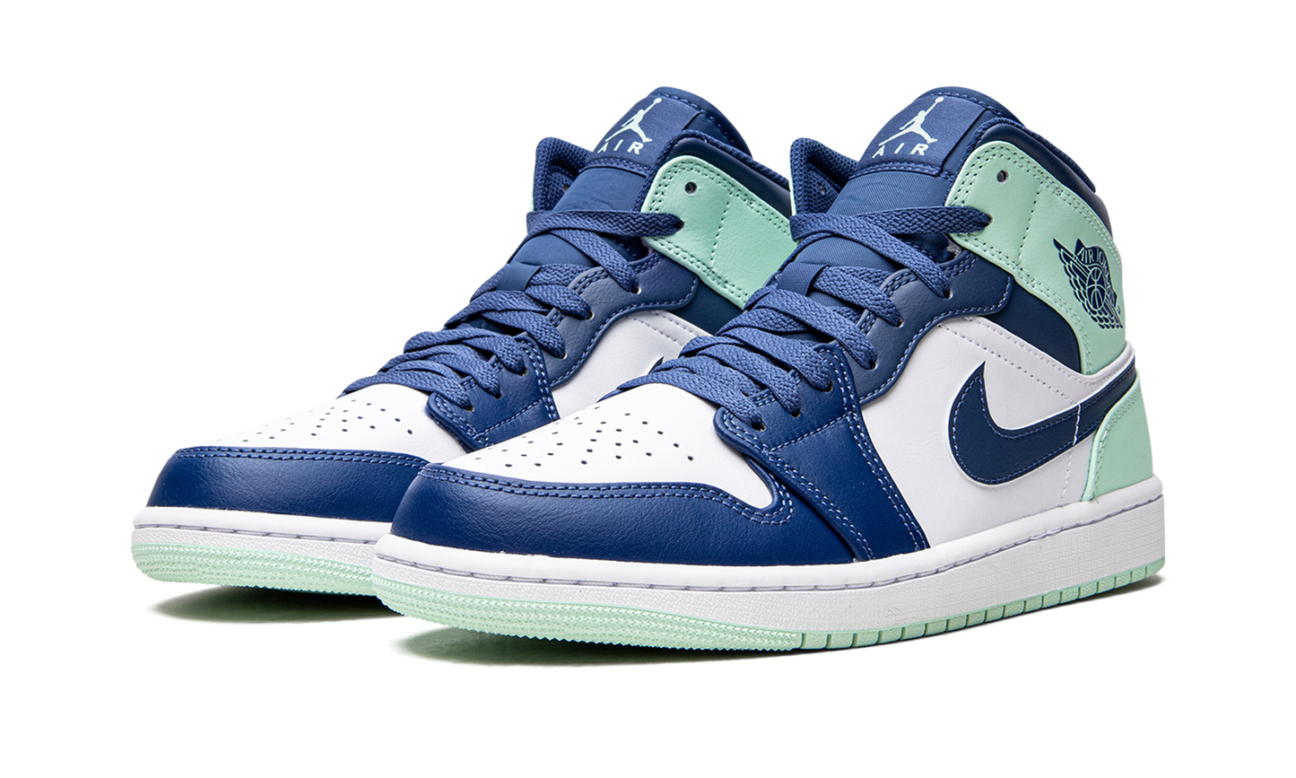 Air Jordan 1 Mid Mystic Navy Mint Foam