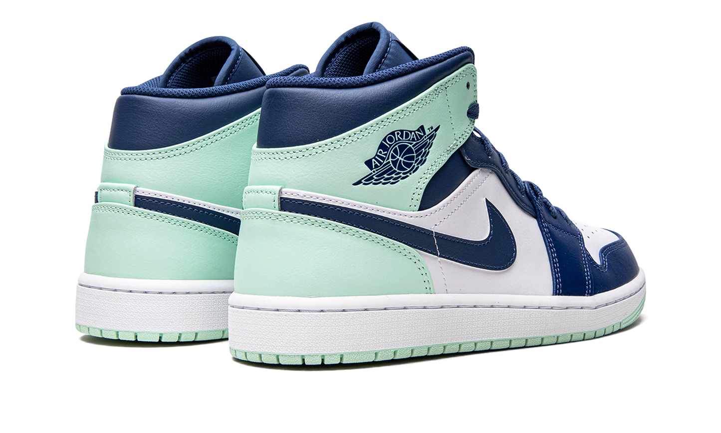 Air Jordan 1 Mid Mystic Navy Mint Foam