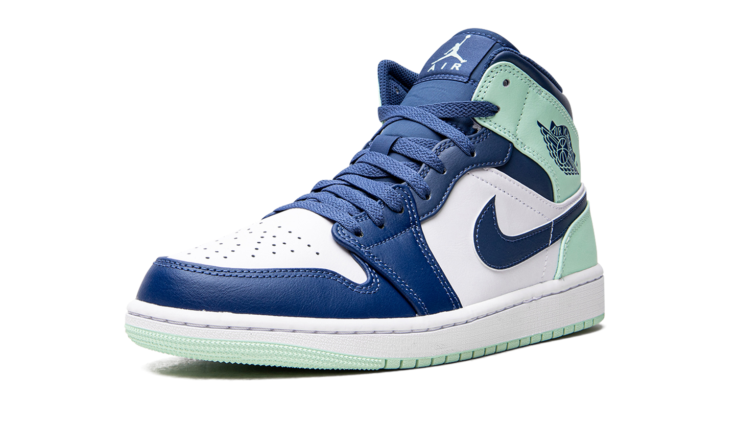 Air Jordan 1 Mid Mystic Navy Mint Foam