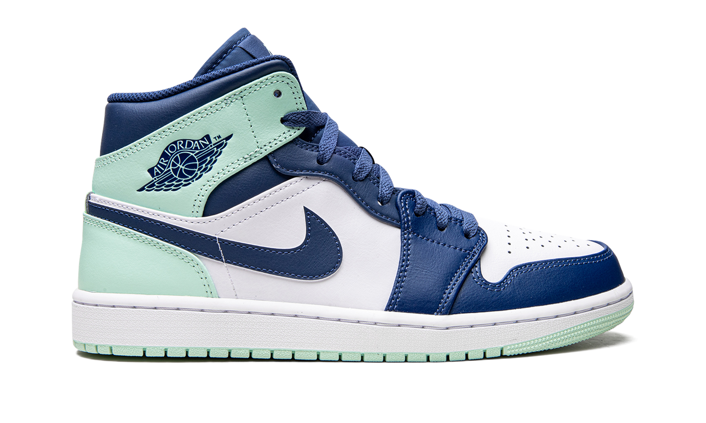 Air Jordan 1 Mid Mystic Navy Mint Foam