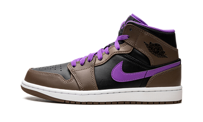 Air Jordan 1 Mid Purple Mocha