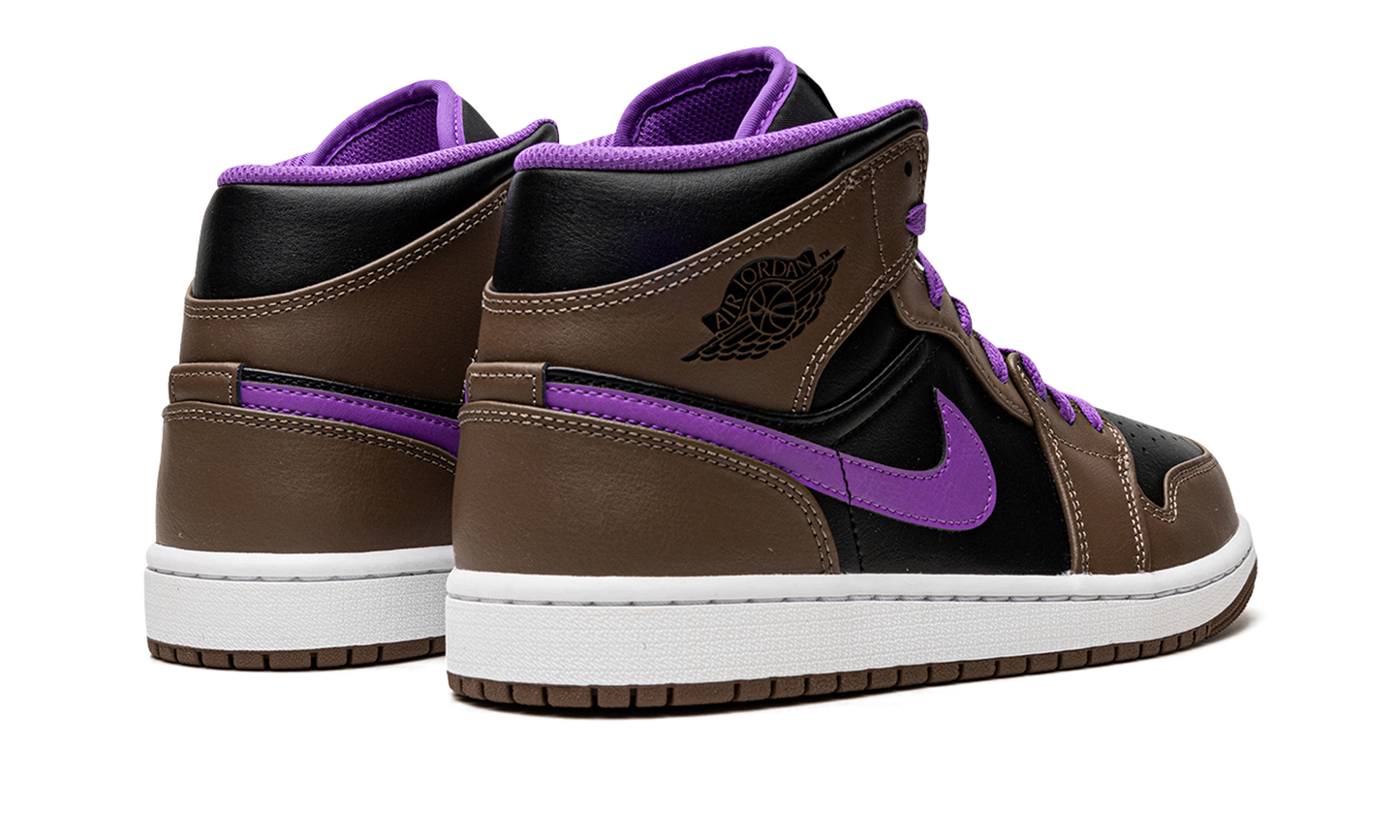 Air Jordan 1 Mid Purple Mocha