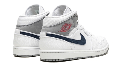 Air Jordan 1 Mid Paris White