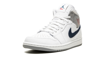 Air Jordan 1 Mid Paris White