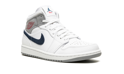 Air Jordan 1 Mid Paris White