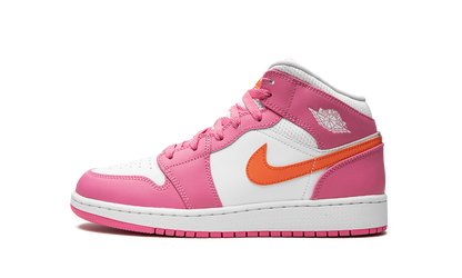 Air Jordan 1 Mid Pinksicle Safety Orange