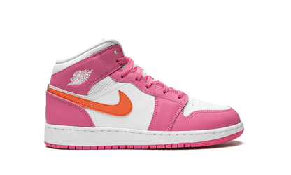Air Jordan 1 Mid Pinksicle Safety Orange
