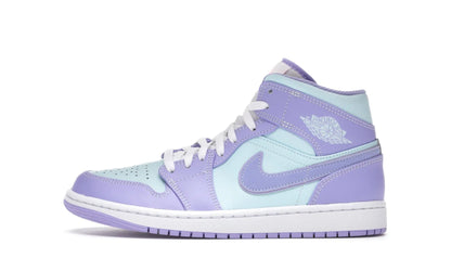 Air Jordan 1 Mid Purple Aqua