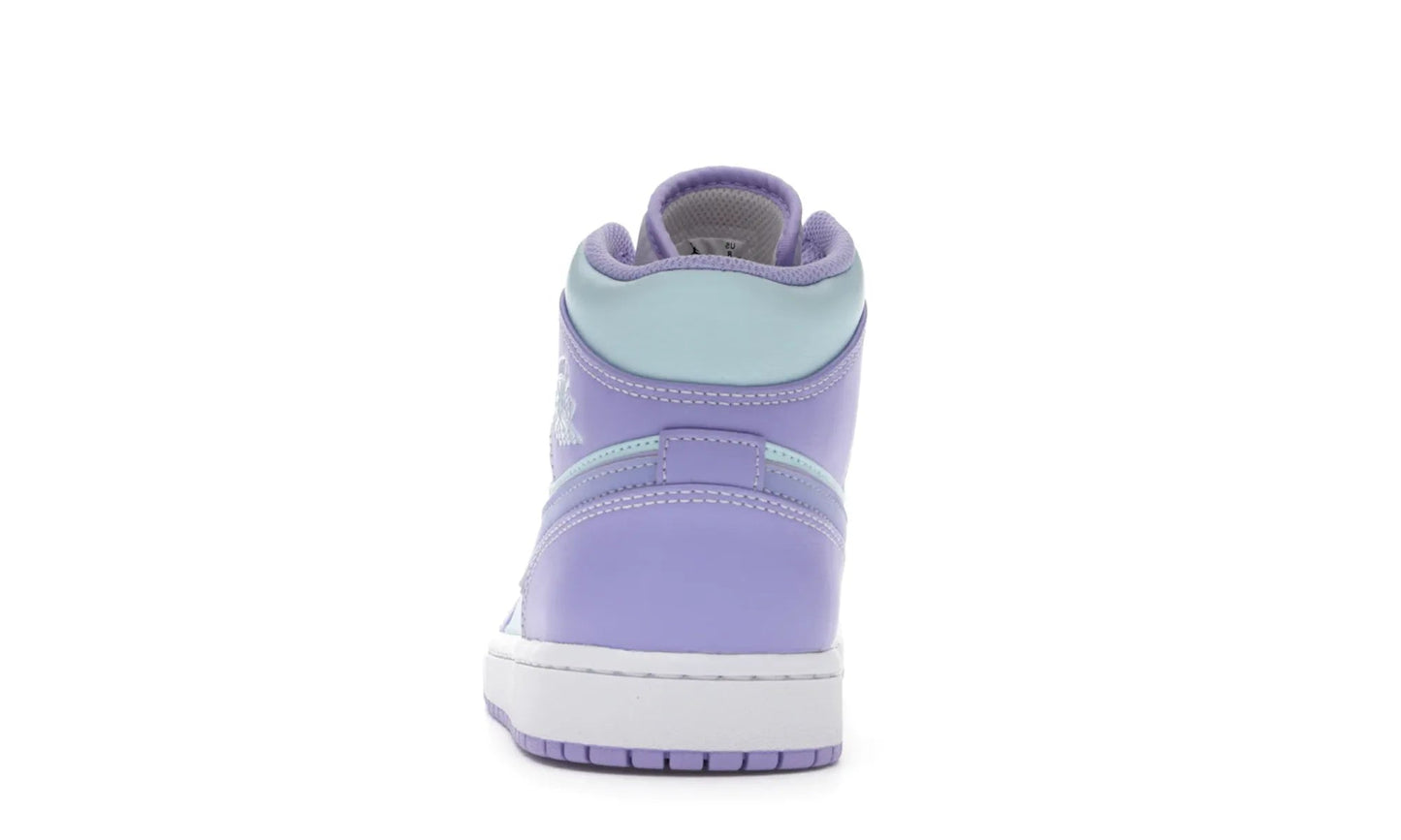 Air Jordan 1 Mid Purple Aqua