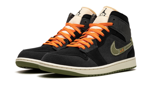 Air Jordan 1 Mid SE Craft Anthracite Light Olive