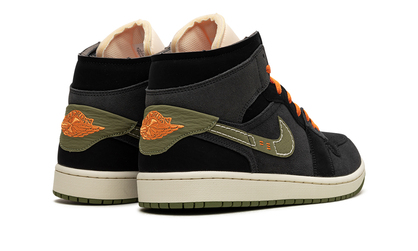 Air Jordan 1 Mid SE Craft Anthracite Light Olive