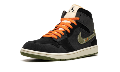 Air Jordan 1 Mid SE Craft Anthracite Light Olive