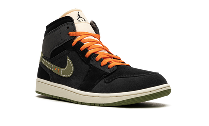 Air Jordan 1 Mid SE Craft Anthracite Light Olive