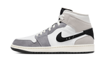 Air Jordan 1 Mid SE Craft White Cement Grey Black