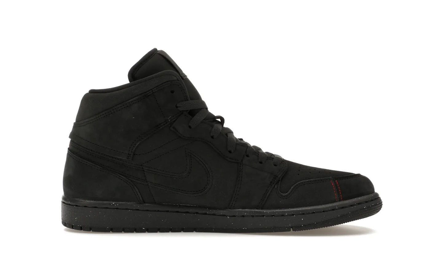 Air Jordan 1 Mid SE Craft Dark Smoke Red