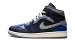 Air Jordan 1 Mid SE Craft Obsidian French Blue Ashen Slate White