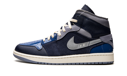Air Jordan 1 Mid SE Craft Obsidian French Blue Ashen Slate White