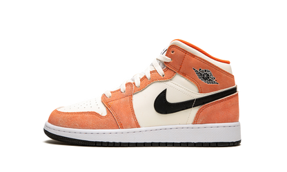 Air Jordan 1 Mid SE Orange Suede