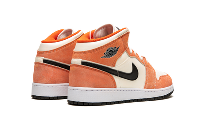 Air Jordan 1 Mid SE Orange Suede