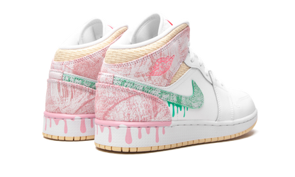 Air Jordan 1 Mid Paint Drip