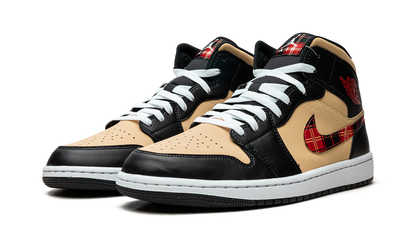 Air Jordan 1 Mid Tartan Swoosh