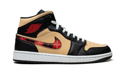 Air Jordan 1 Mid Tartan Swoosh