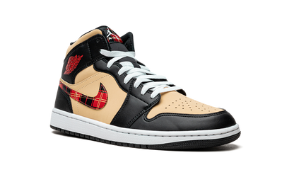 Air Jordan 1 Mid Tartan Swoosh