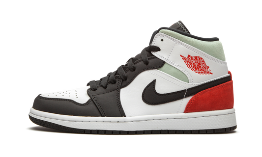 Air Jordan 1 Mid SE Red Black Toe