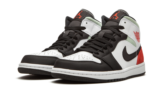 Air Jordan 1 Mid SE Red Black Toe