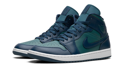 Air Jordan 1 Mid Teal French Blue