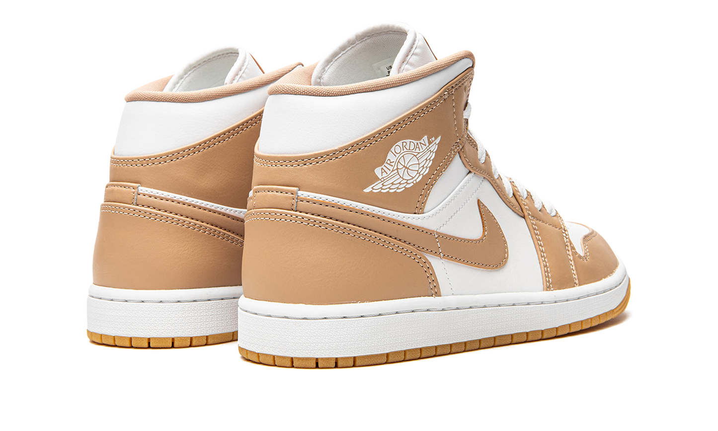 Air Jordan 1 Mid Tan Gum